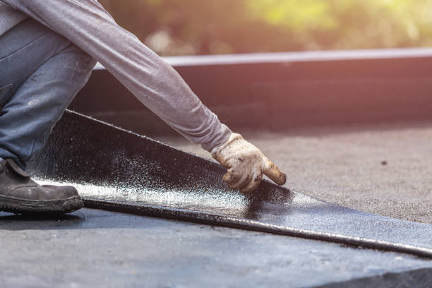 Professional Emergency Waterproofing technician working in Stryker, OH